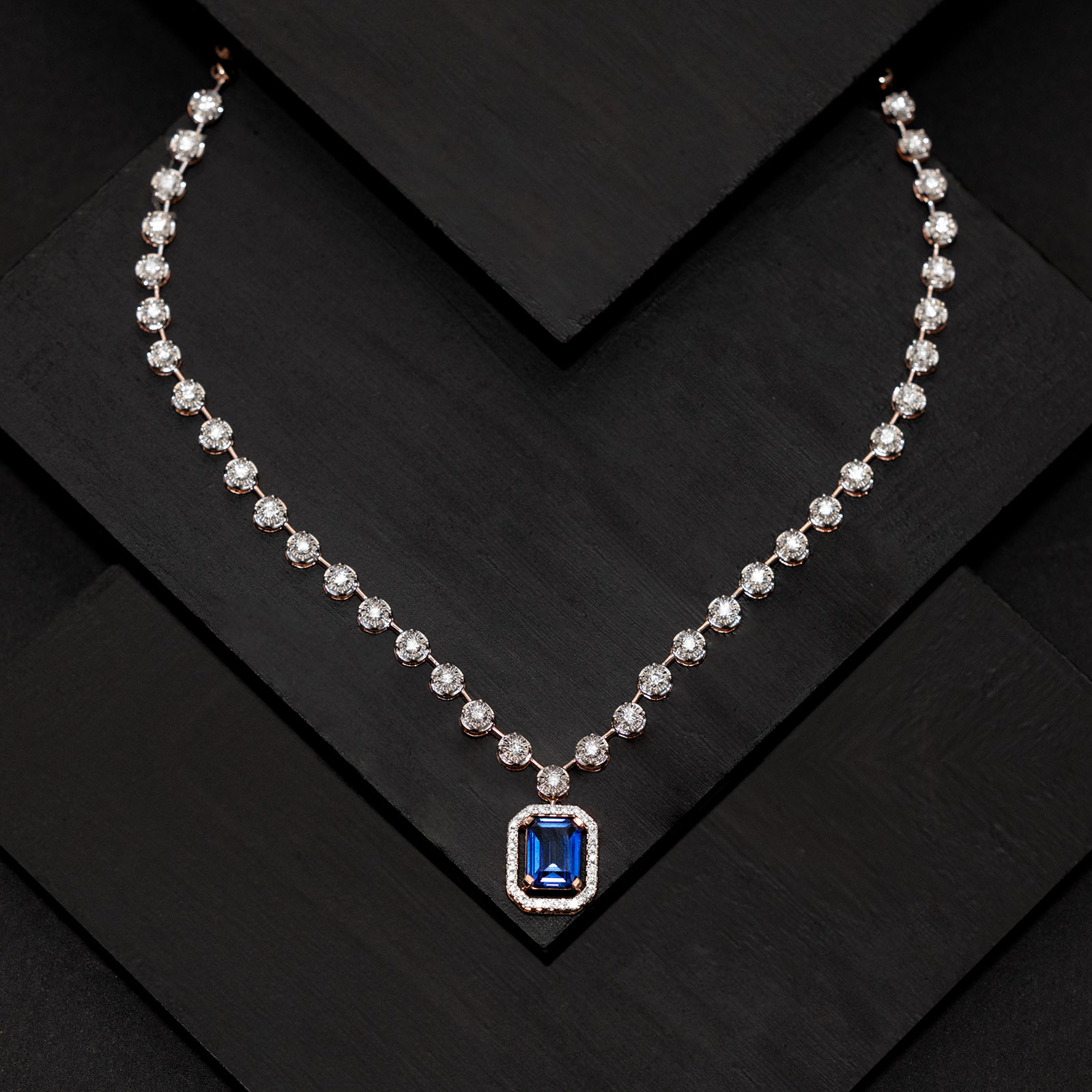 Gia Gemstone Necklace