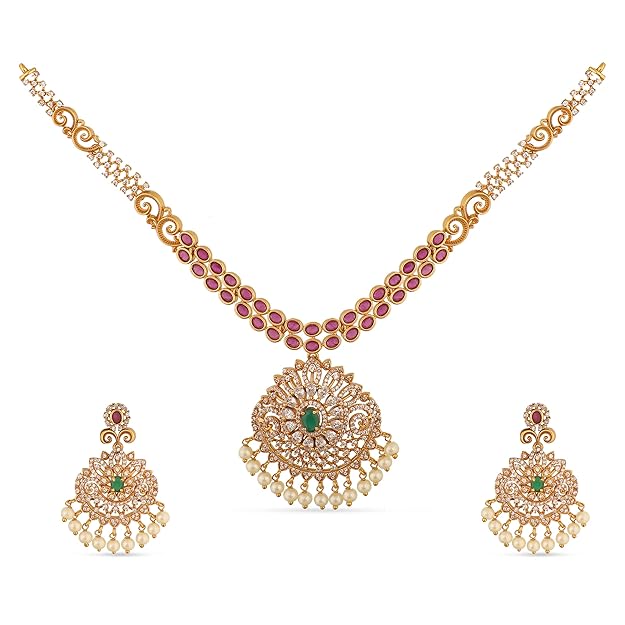 TARINIKA Antique Gold Plated